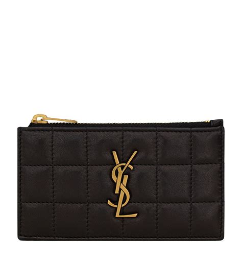 netaporter ysl fragments|Saint Laurent Cassandre Matelassé Fragments Zipped Card .